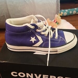 Converse Blue High-Top Sneakers